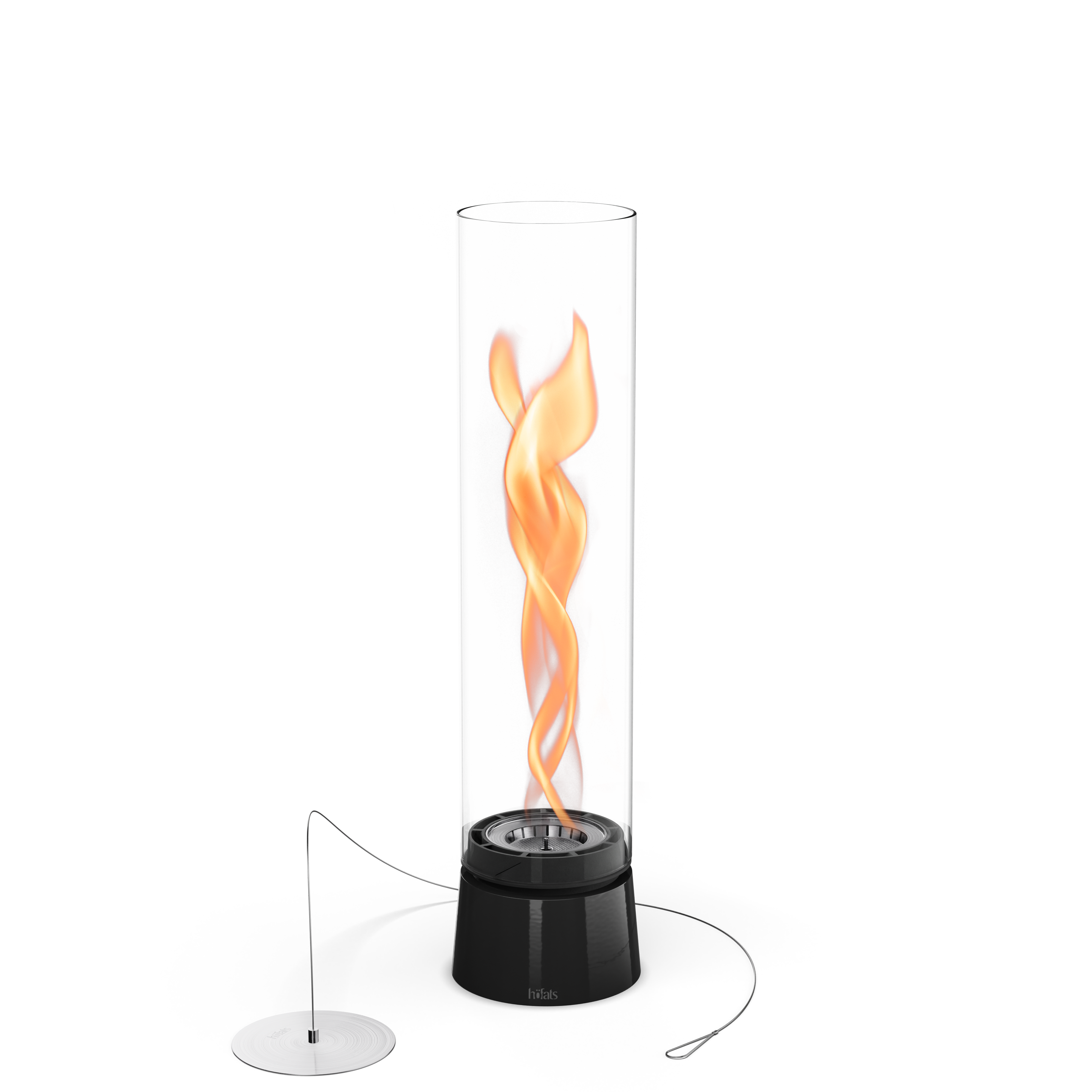 höfats Tischfeuer SPIN Air 1200 schwarz
