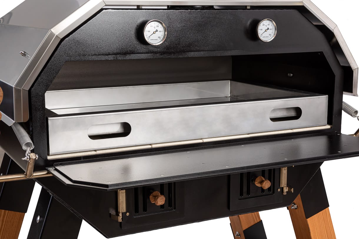 MERKLINGER Edelstahl Bräter 100 x 59 cm