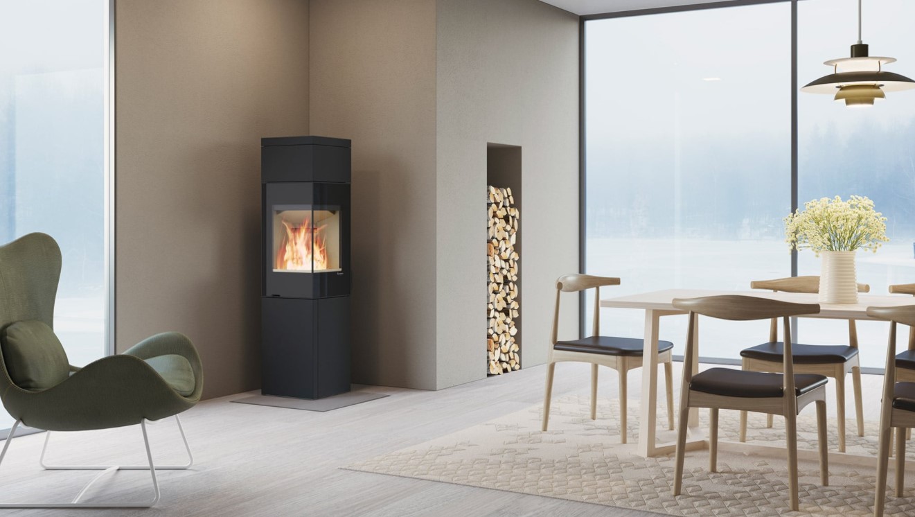 Nordpeis Kaminofen Quadro 3 Eklusiv